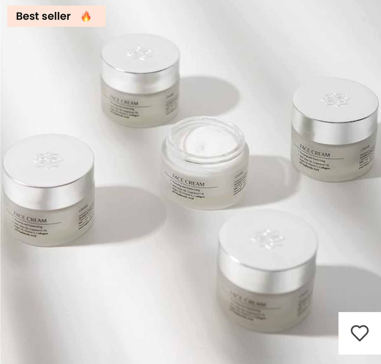 AURODHEA Crema viso con collagene e acido ialuronico - 50 ml - Cod. CR05B