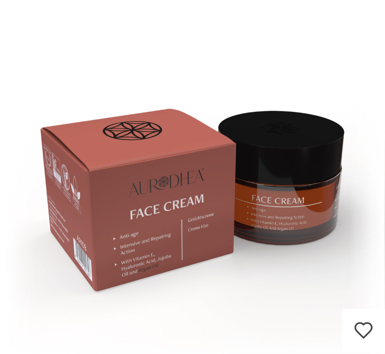 AURODHEA Crema viso all'Olio di argan - 50 ml - Cod. AR10B