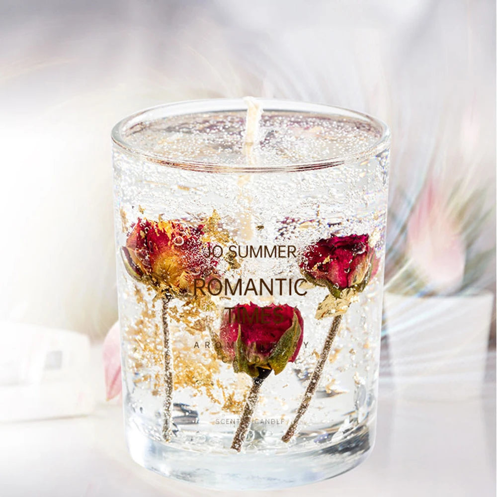 candela di cera profumata realizzata con soia 100% naturale