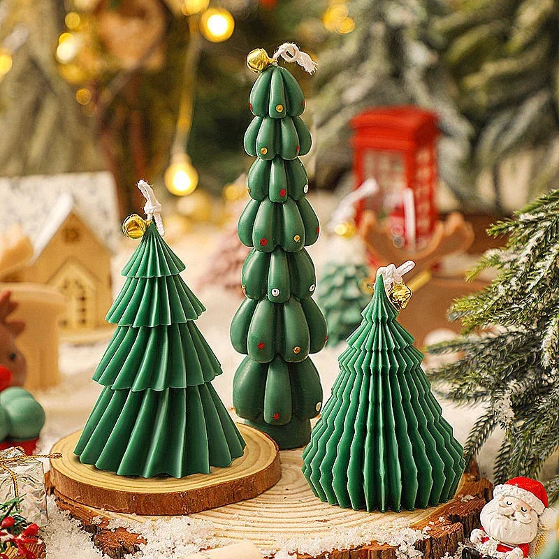 Candele profumate decorative per albero di Natale