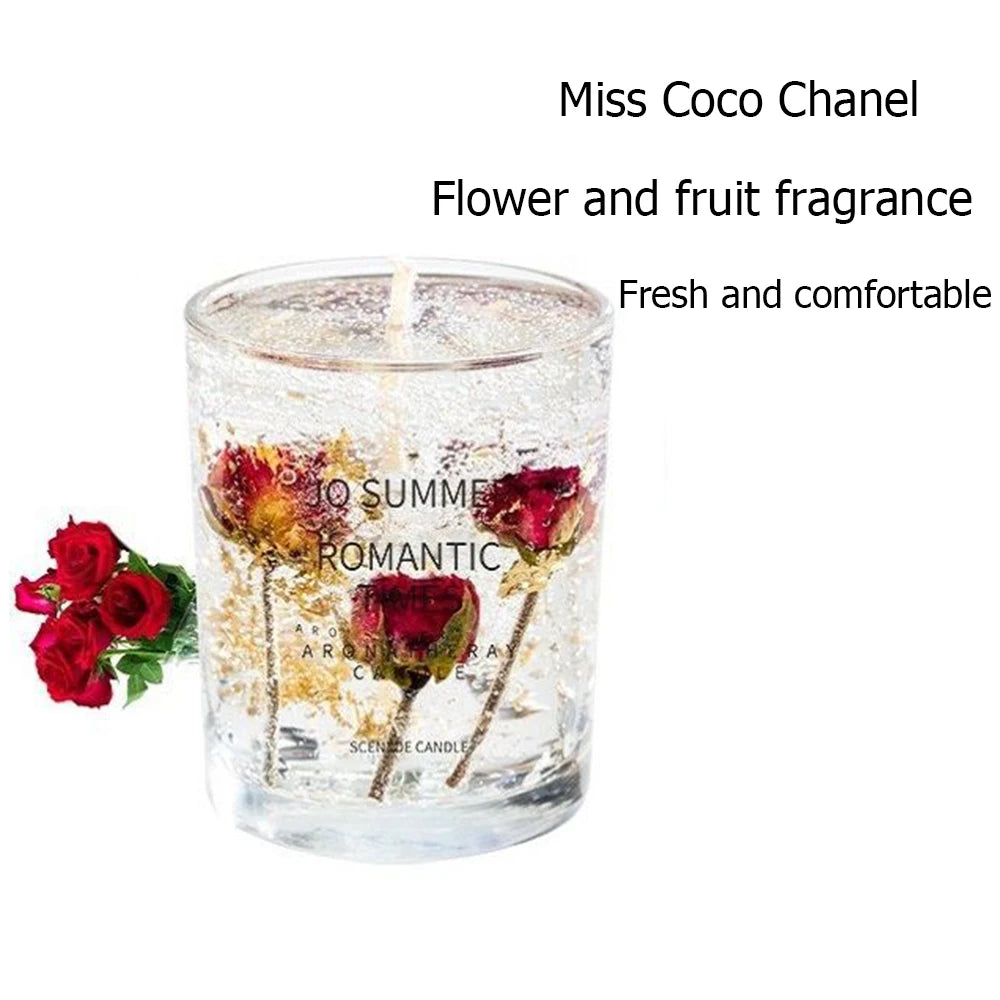 candela di cera profumata realizzata con soia 100% naturale