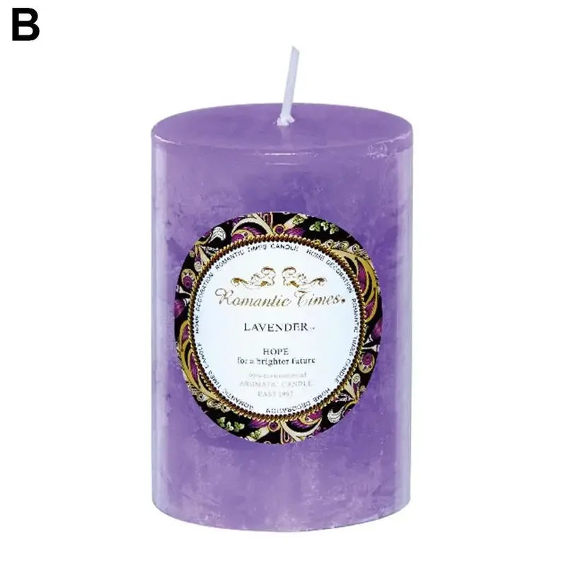 Candele profumate decorative  a colonna