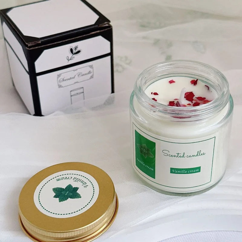 Candele profumate alla lavanda