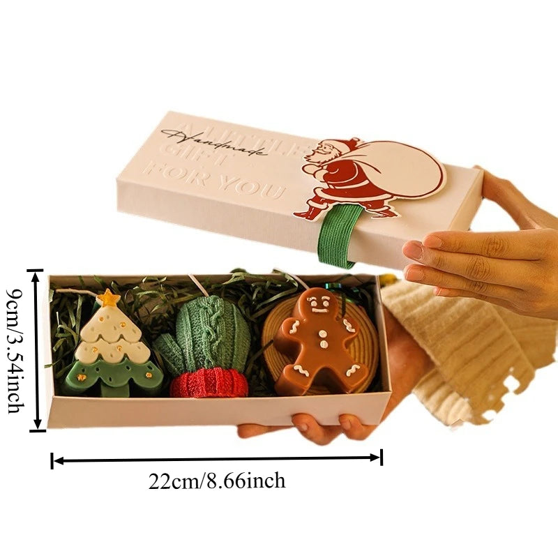 Candele profumate a tema natalizio