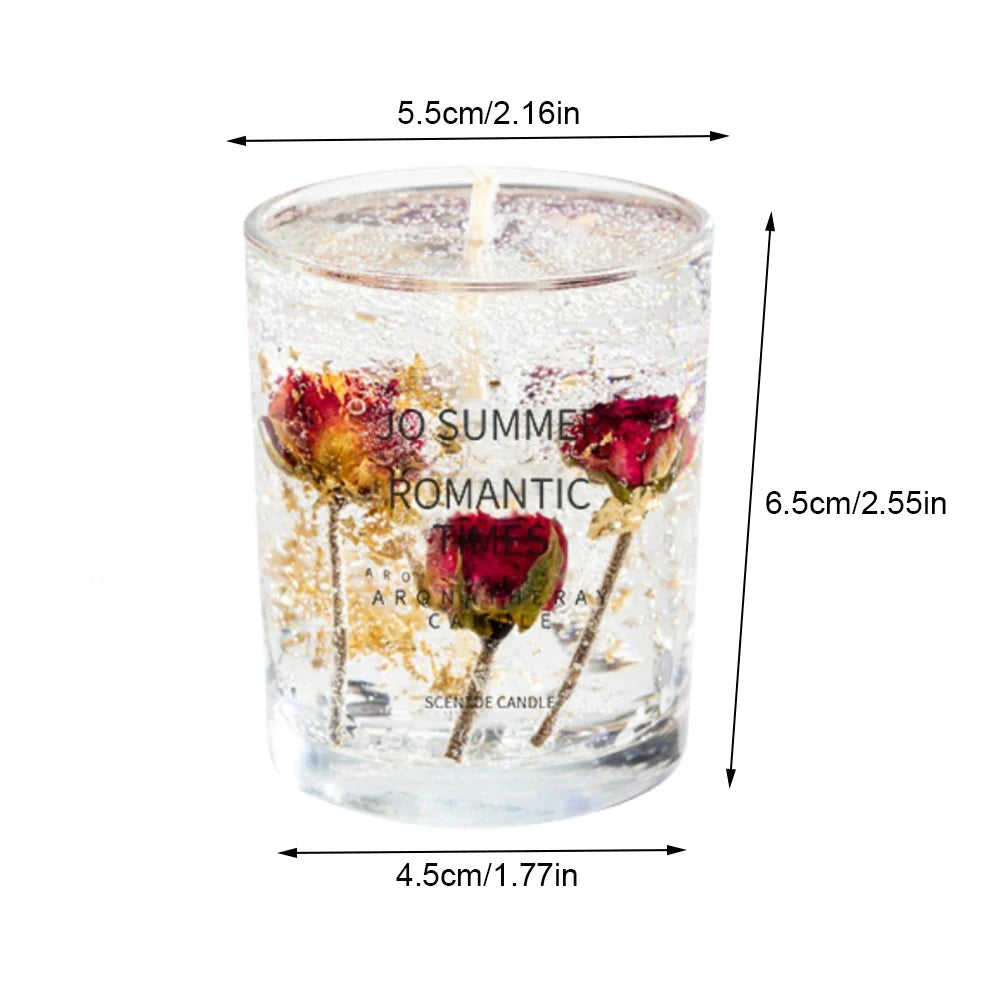 candela di cera profumata realizzata con soia 100% naturale