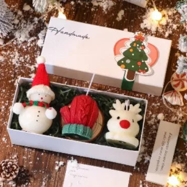 Candele profumate a tema natalizio