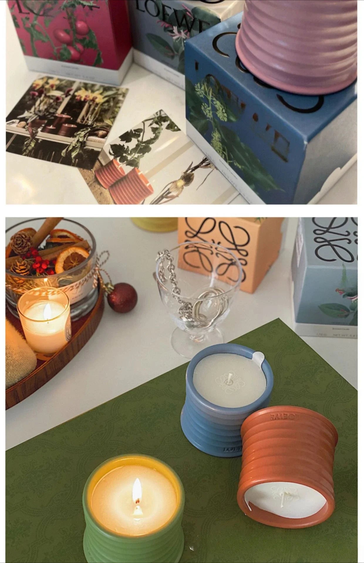 Candele profumate  "Romantic Air Fragrance"