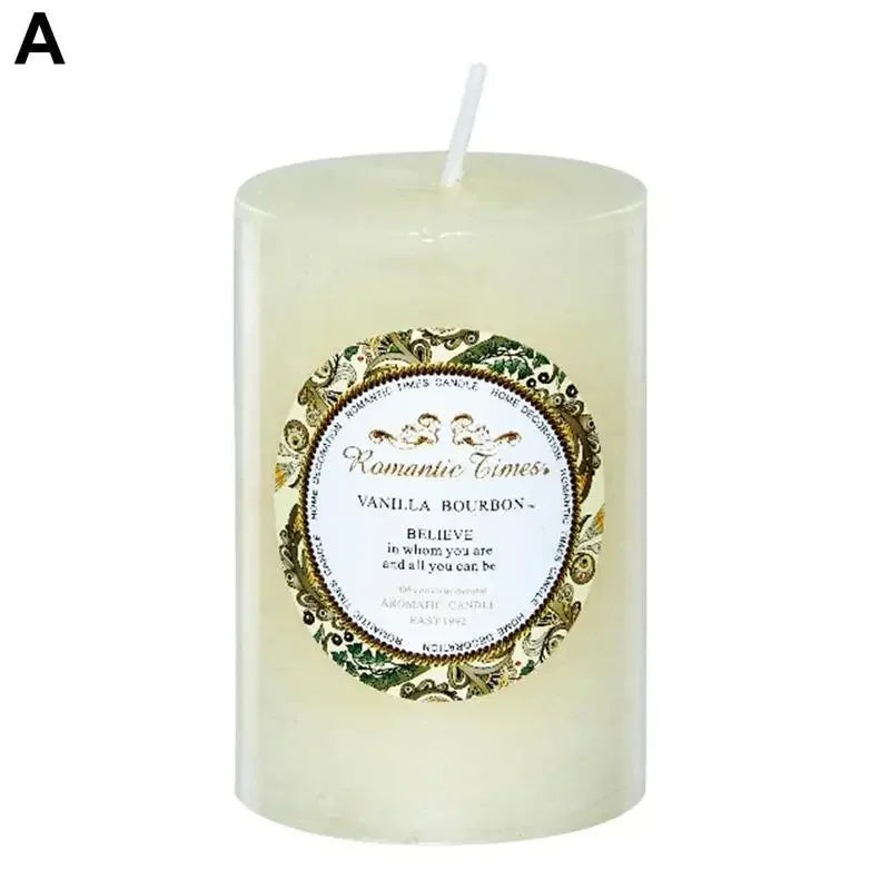 Candele profumate decorative  a colonna