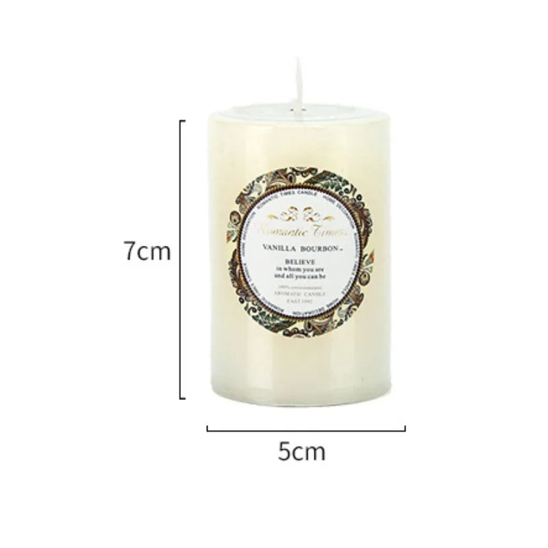 Candele profumate decorative  a colonna