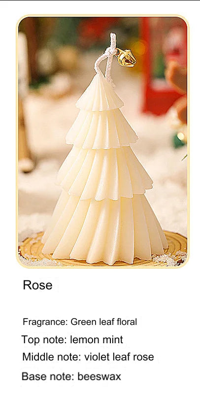 Candele profumate decorative per albero di Natale