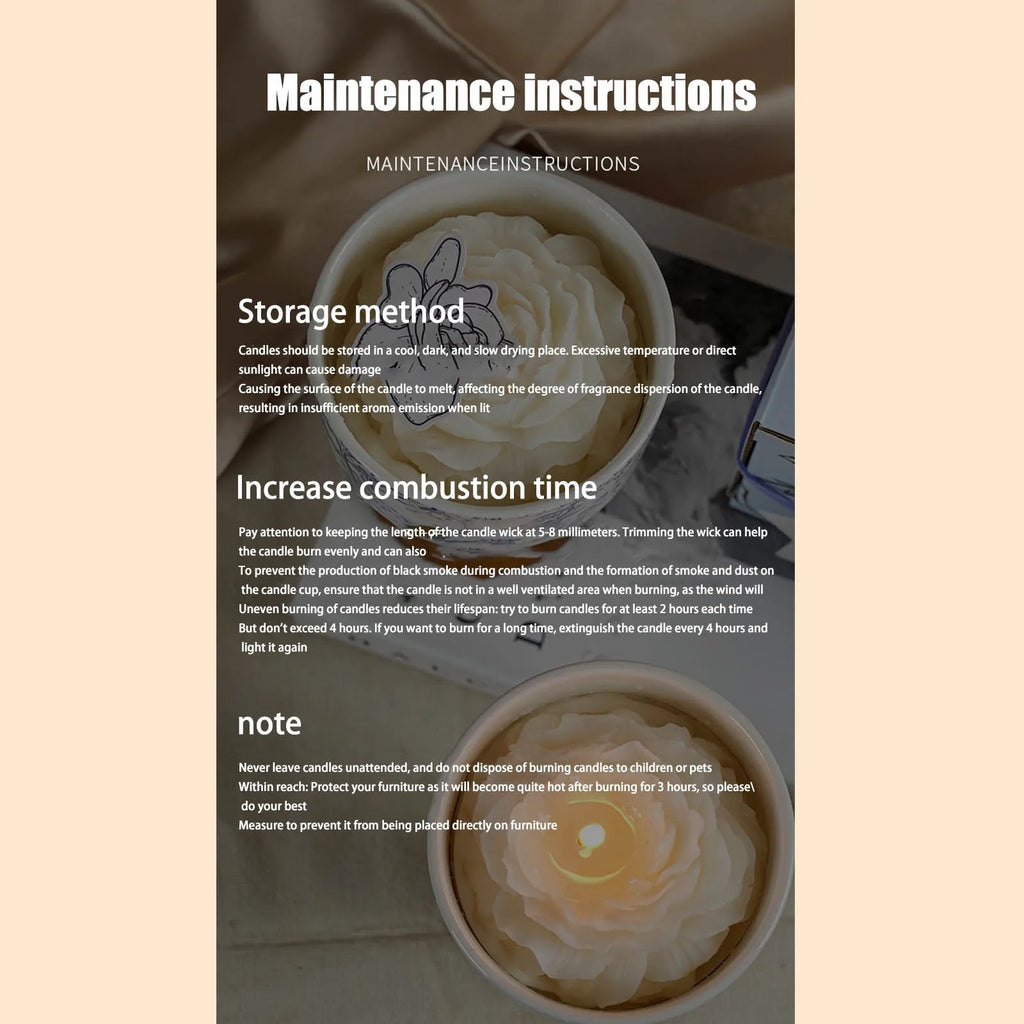 Candele profumate in vasetti con stoppino in legno