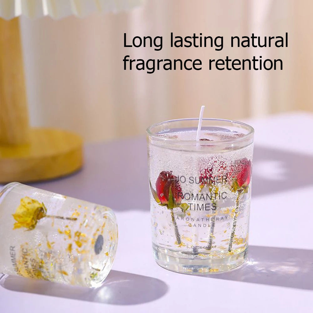 candela di cera profumata realizzata con soia 100% naturale