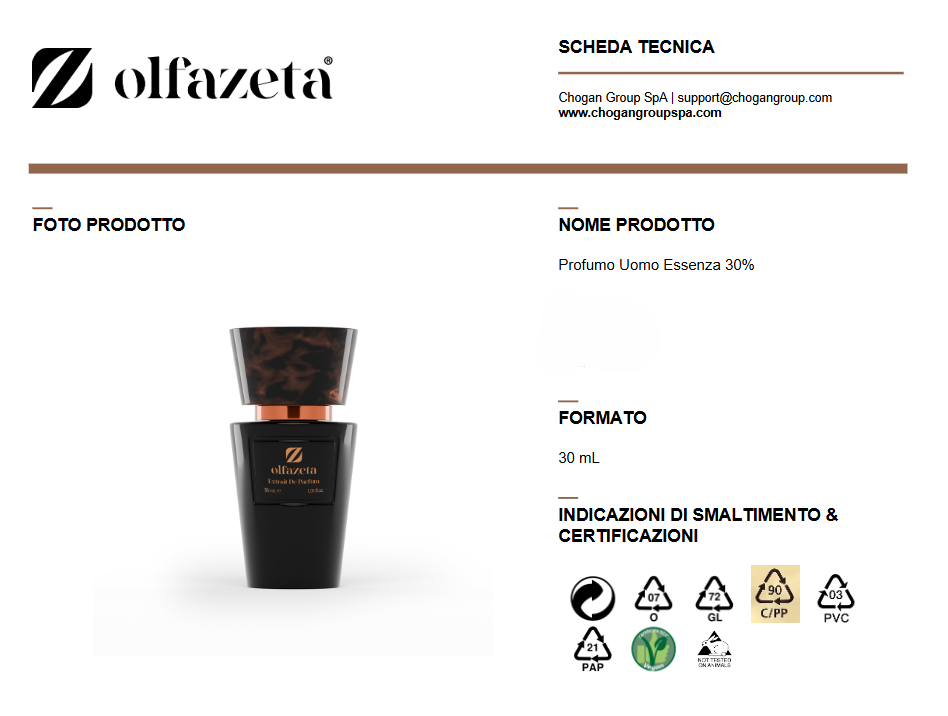 Olfazeta profumo Unisex 30ml - cod. 3105