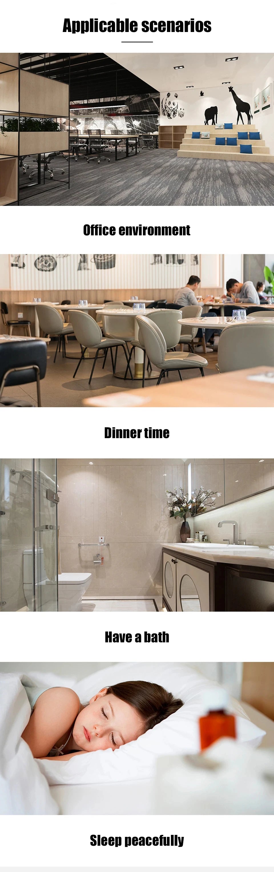 Candela aromatica a olio essenziale