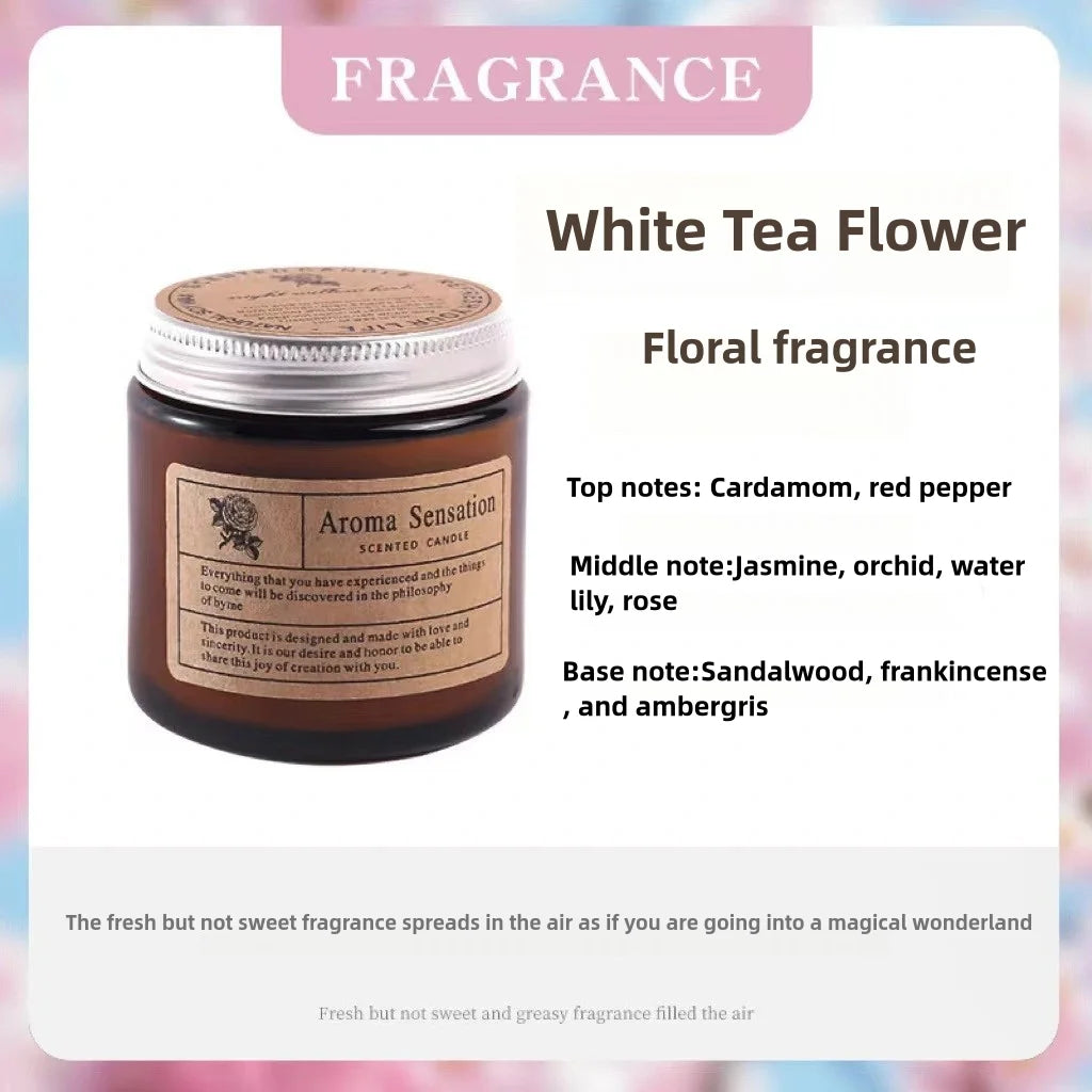 Candela aromatica a olio essenziale