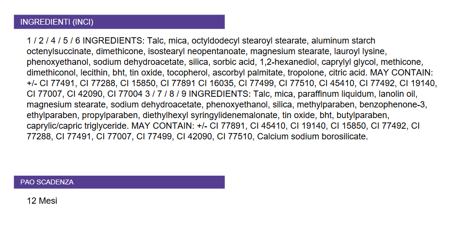 Palette ombretti 9 colori - Summer Breeze