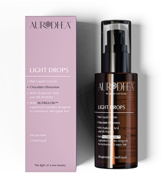 AURODHEA LIGHT DROPS 'Chocolate Obsession' - Cristalli liquidi per capelli 50ml - Cod. CAP27