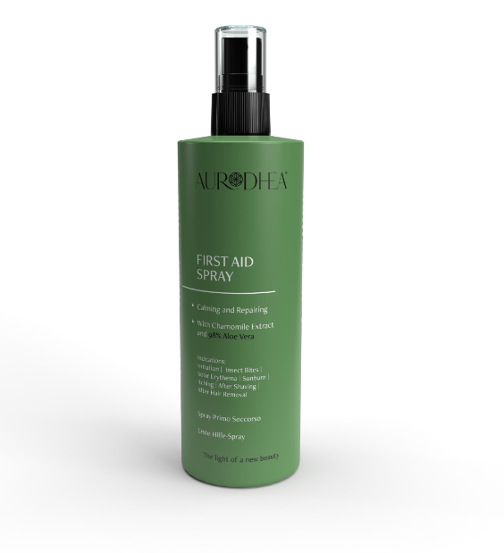 AURODHEA Spray primo soccorso al 98% di Aloe Vera - 150 ml - CR23B