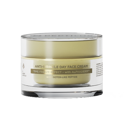 PEPTILUX Crema viso giorno antirughe 'effetto time freeze' con ALPHADERM™ 50ml - LUX002