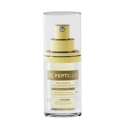 PEPTILUX Contorno occhi antirughe 'effetto young look' con TIBOTOH-X™ 15ml - LUX006
