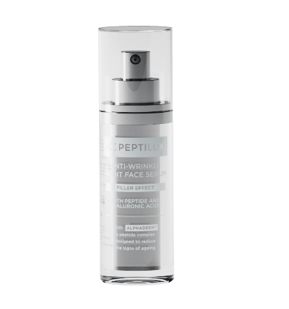 PEPTILUX Siero viso notte antirughe 'effetto filler' con ALPHADERM™ 30ml - Cod. LUX005