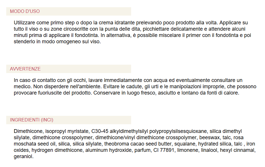 AURODHEA Primer viso 'levigante' 15ml - Cod. LV01B