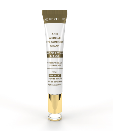 PEPTILUX Crema contorno occhi antirughe 'effetto shock action' con LIPHASYN™ 20ml - Cod. LUX001