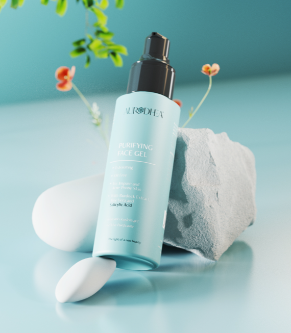 AURODHEA Gel viso purificante all'Acido Salicilico - Per pelli impure e acneiche 100ml - Cod. GEL01B