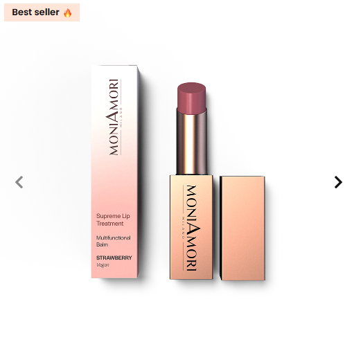 MONIAMORI Supreme Lip Treatment - Fragola - Cod. MM003