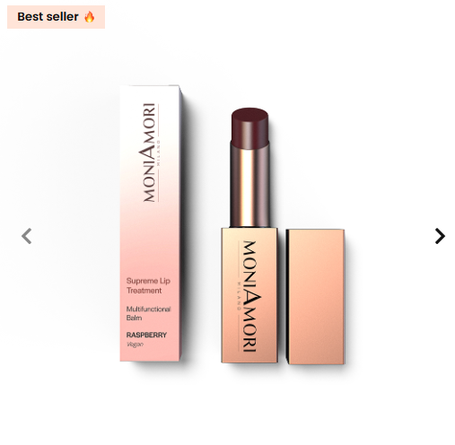 MONIAMORI Supreme Lip Treatment - Lampone - Cod. MM004