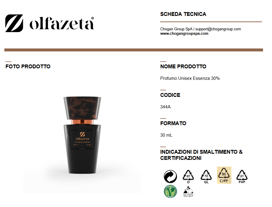 Olfazeta profumo Unisex 30ml- Cod. 344
