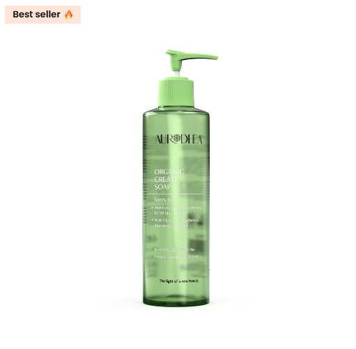 AURODHEA Crema di sapone al Tè Verde 260ml - cod. Cod. SP02B