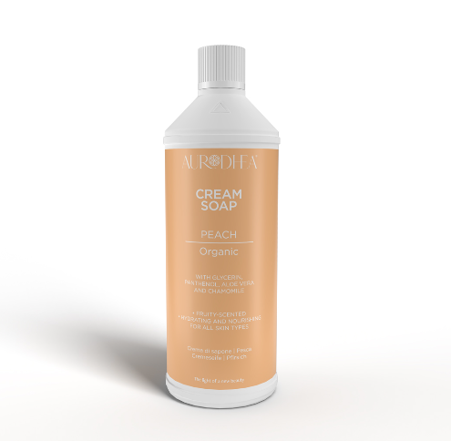 AURODHEA Ricarica Crema di sapone alla Pesca 1000 ml - Cod. RSP05B