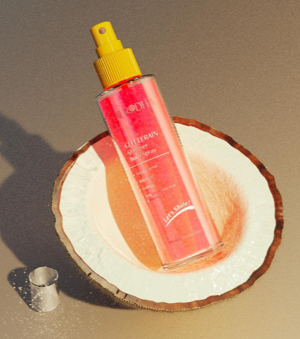 AURODHEA GLITTERAIN - Pink Shimmer Body Spray (Fragranza Cocco) - Cod. SOL22