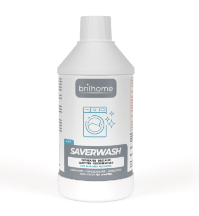 BRILHOME Saverwash Prodotto per la manutenzione delle lavatrici 300ml - BH0225