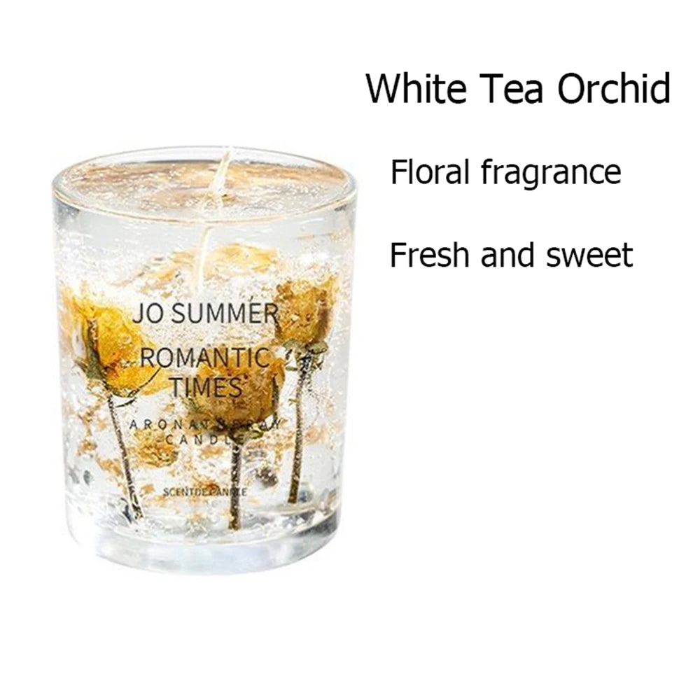 candela di cera profumata realizzata con soia 100% naturale