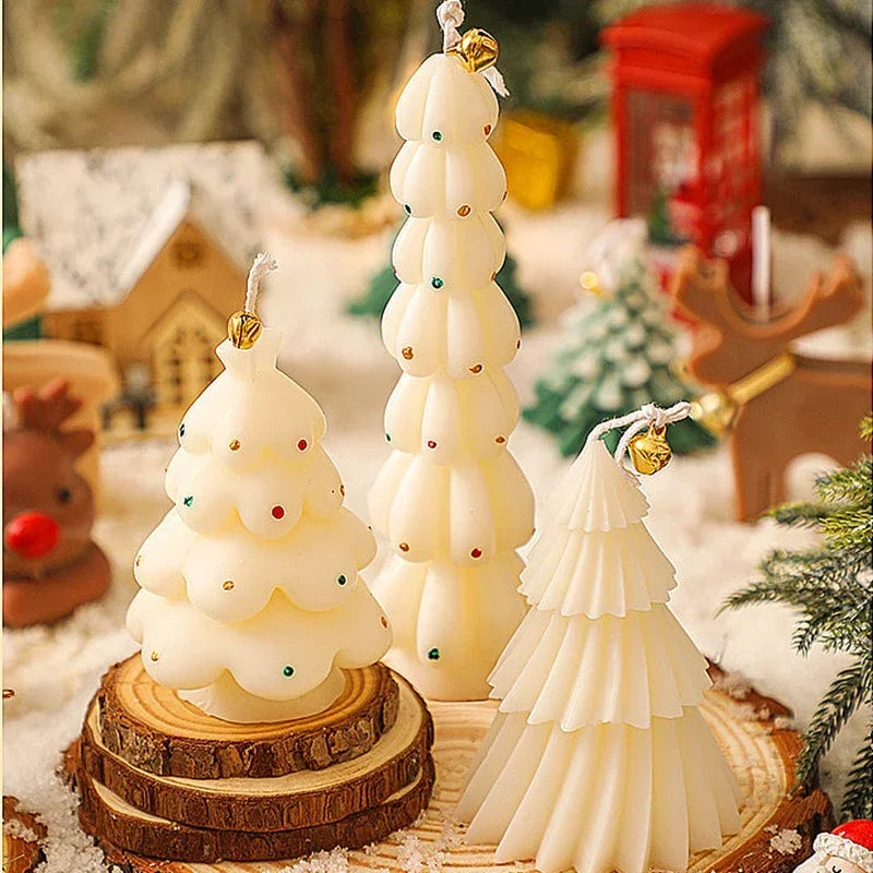 Candele profumate decorative per albero di Natale