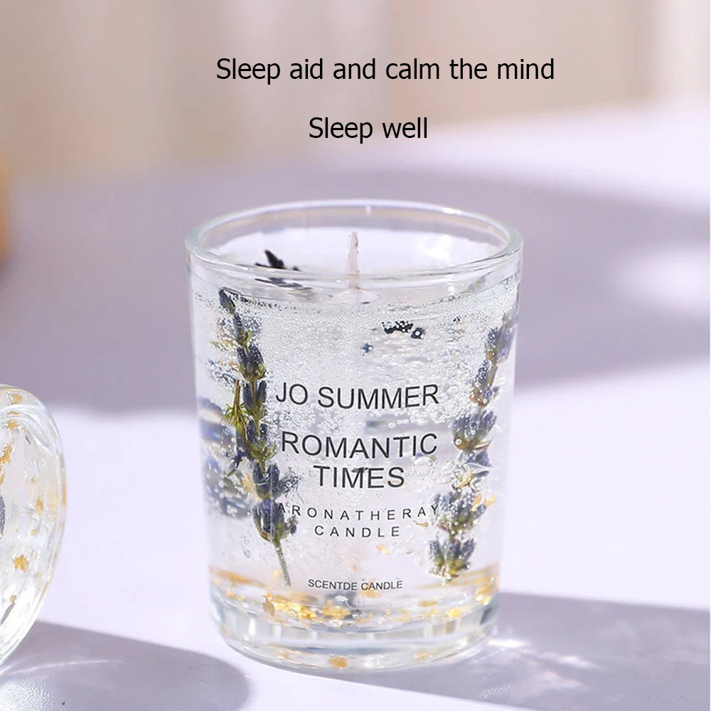 candela di cera profumata realizzata con soia 100% naturale