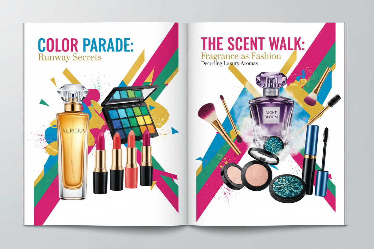 invece che le ragazze mettimi cosmetici e profumi