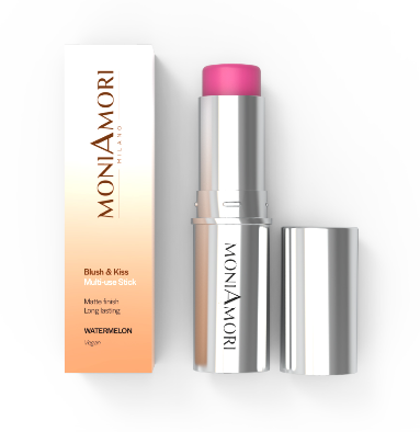 MONIAMORI  Blush & Kiss | Multi-use Stick 7 g - Watermelon - Cod. MM040